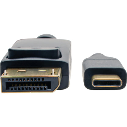 Câble USB-C vers DisplayPort Tripp Lite par Eaton, 4K à 60 Hz, Thunderbolt 3, 3 pi U444-003-DP