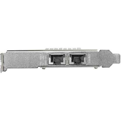StarTech.com Carte adaptateur réseau PCIe 10G à deux ports - Intel-X550AT 10GBASE-T PCI Express 10GbE Multi Gigabit Ethernet 5 vitesses NIC 2 ports ST10GPEXNDPI