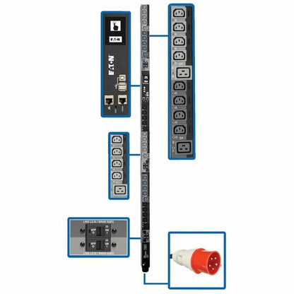 Tripp Lite by Eaton PDU3XEVSR6G32B 30-Outlet PDU PDU3XEVSR6G32B