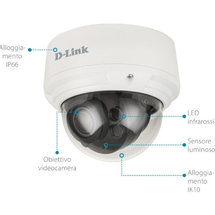 D-Link Vigilance DCS-4618EK 8 Megapixel HD Network Camera - Dome DCS-4618EK