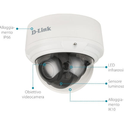 D-Link Vigilance DCS-4618EK 8 Megapixel HD Network Camera - Dome DCS-4618EK
