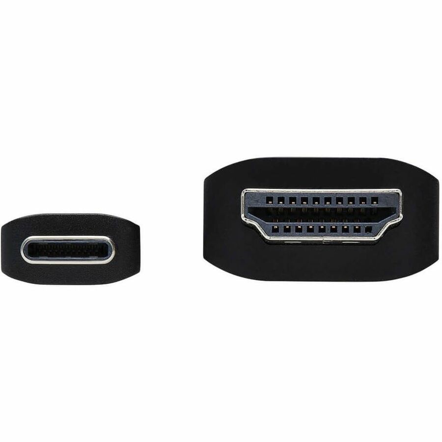 Câble adaptateur USB-C vers HDMI Tripp Lite par Eaton U444-003-HDR2BE, M/M, noir, 3 pi. U444-003-HDR2BE