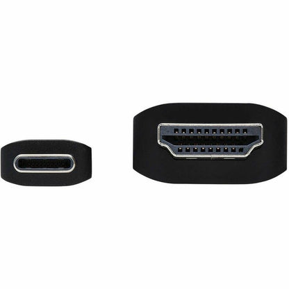 Câble adaptateur USB-C vers HDMI Tripp Lite par Eaton U444-003-HDR2BE, M/M, noir, 3 pi. U444-003-HDR2BE
