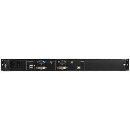 StarTech.com Console KVM à montage en rack à double rail HD 1080p - KVM DVI/VGA avec écran LCD 17" - Tiroir de serveur KVM LCD 1U avec câbles et prise en charge USB RKCOND17HD