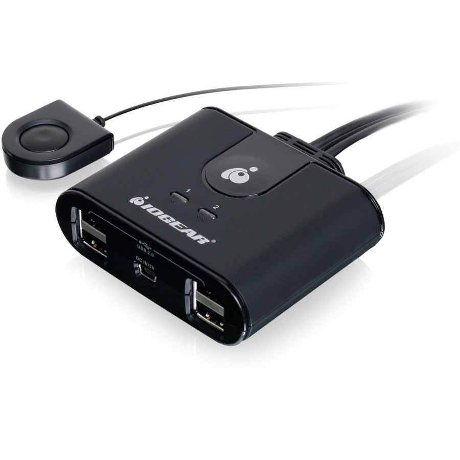 Commutateur de partage de périphériques USB 2.0 2x4 IOGEAR GUS402