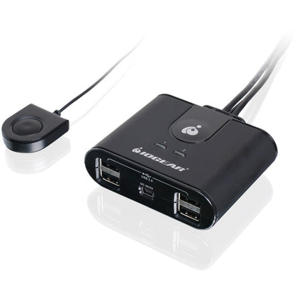 Commutateur de partage de périphériques USB 2.0 2x4 IOGEAR GUS402