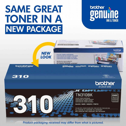Cartouche de toner d'origine Brother TN310BK TN310BK