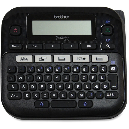 Brother PT-D210BK Easy-to-Use Label Maker PTD210BK