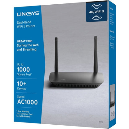 Linksys E5350 Wi-Fi 5 IEEE 802.11ac Ethernet Wireless Router E5350-CA