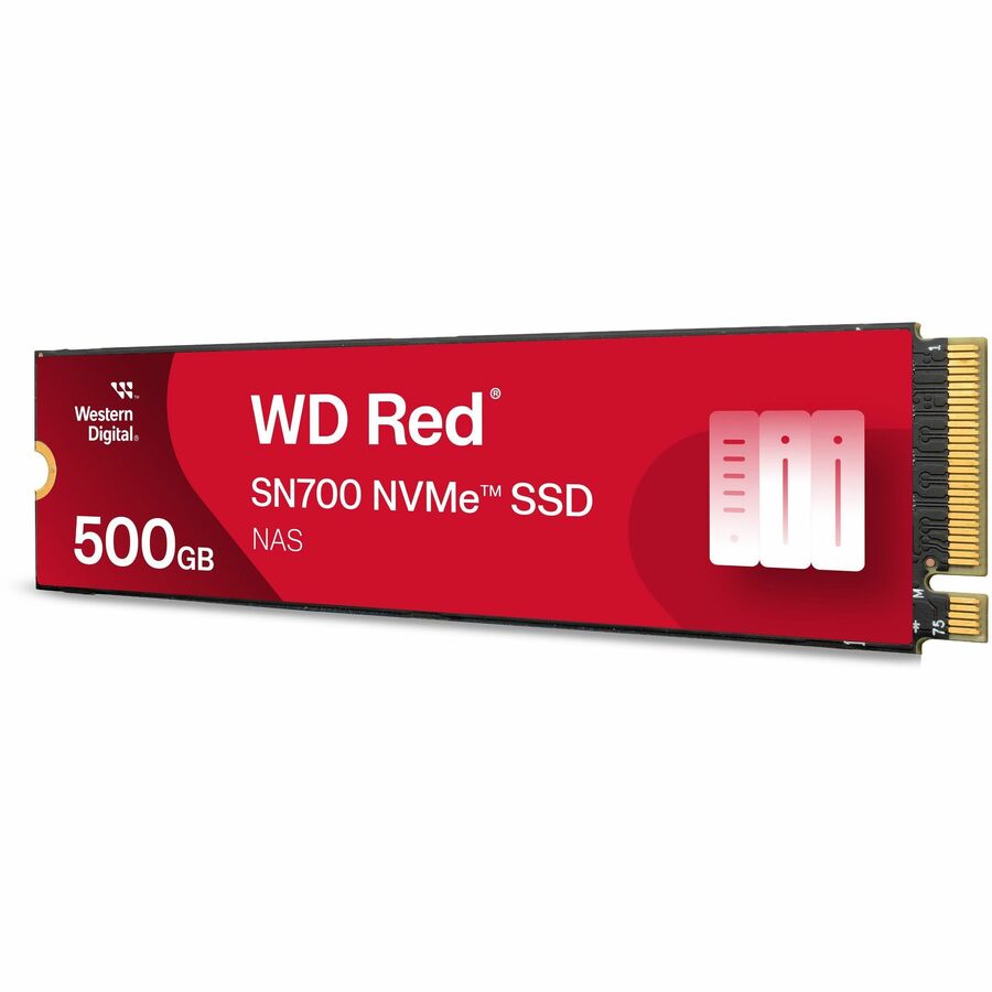 Disque SSD Western Digital Red S700 WDS500G1R0C 500 Go - M.2 2280 interne - PCI Express NVMe (PCI Express NVMe 3.0 x4) WDS500G1R0C