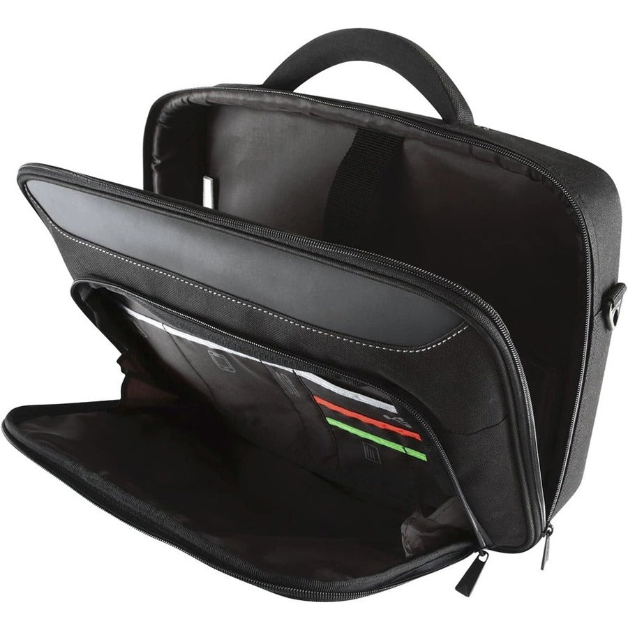 Sacoche de transport Targus Classic+ CN418GL pour ordinateur portable de 17" à 18" - Rouge, noir CN418GL