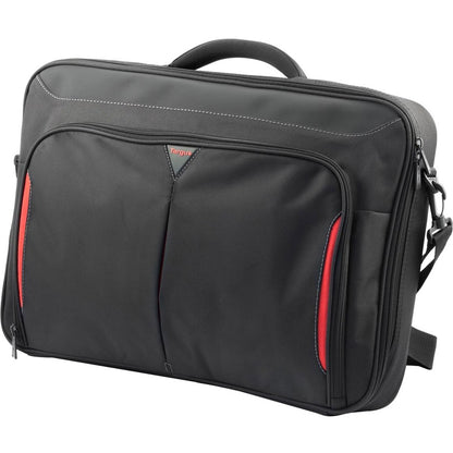 Sacoche de transport Targus Classic+ CN418GL pour ordinateur portable de 17" à 18" - Rouge, noir CN418GL