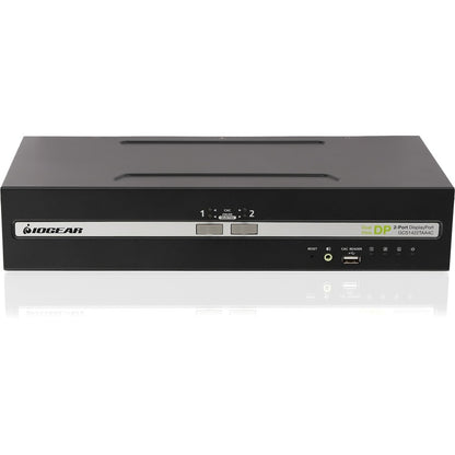 Commutateur KVM sécurisé DisplayPort à 2 ports IOGEAR avec prise en charge audio et CAC GCS1422TAA4C