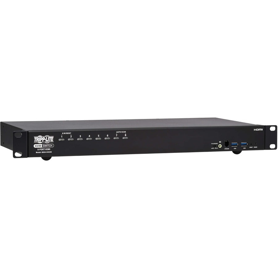 Commutateur KVM HDMI/USB à 8 ports Tripp Lite par Eaton B024-H4U08, 1U B024-H4U08
