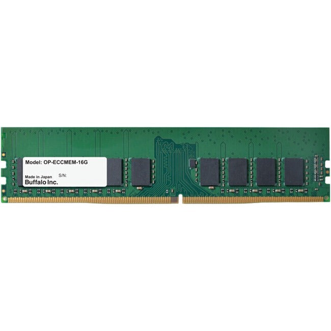 Module de mémoire SDRAM DDR4 16 Go Buffalo OP-ECCMEM-16G