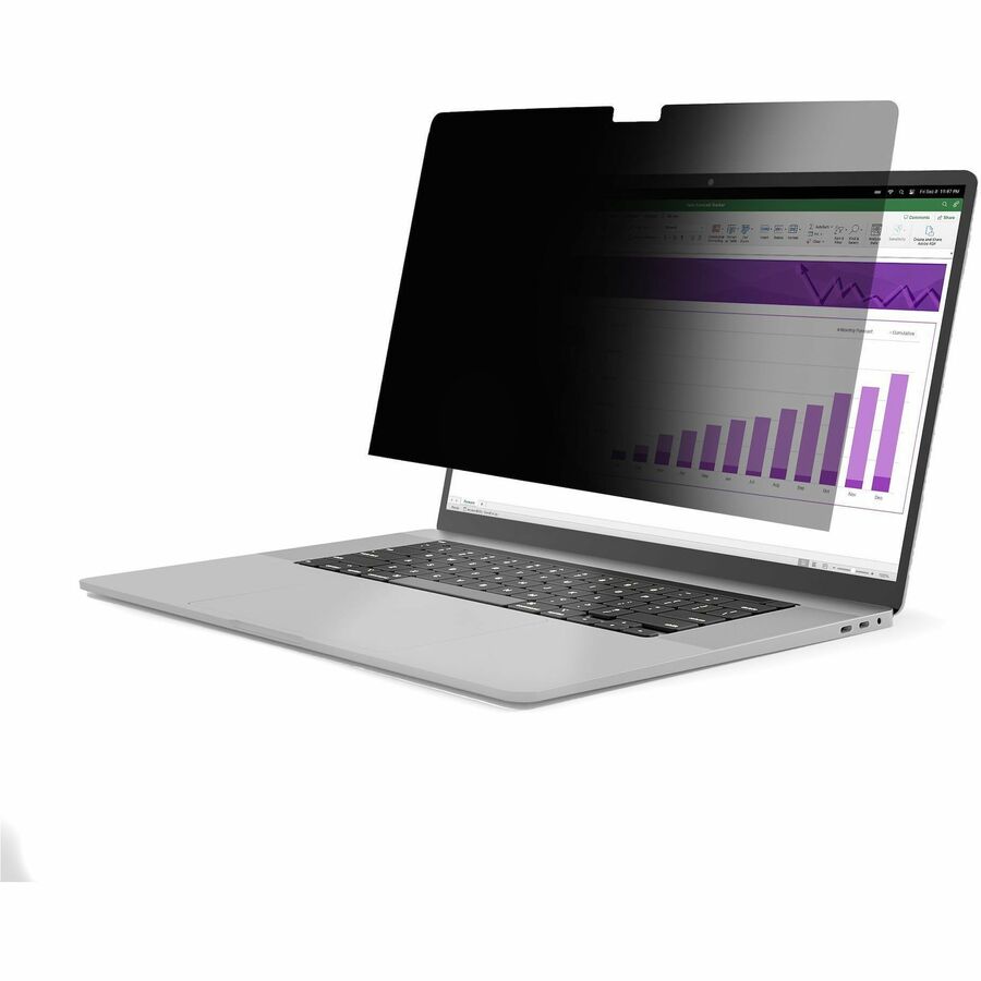 StarTech.com Écran de confidentialité pour ordinateur portable MacBook Pro 14 pouces 21/23 pouces, filtre de confidentialité antireflet avec réduction de la lumière bleue de 51 %, côtés mats/brillants 14M21-PRIVACY-SCREEN