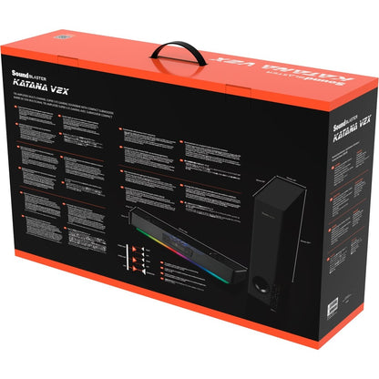 Barre de son Bluetooth 2.1 Sound Blaster Katana V2X - 90 W RMS - Noir 51MF8400AA000