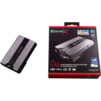 Carte son externe Sound Blaster Sound BlasterX G6 70SB177000000