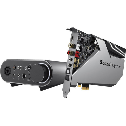 Carte son PCIe Creative Sound Blaster AE-9 avec boîtier de dérivation 70SB178000000