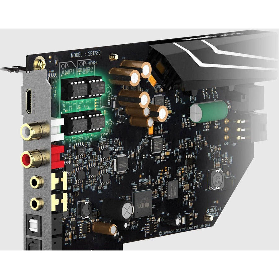 Carte son PCIe Creative Sound Blaster AE-9 avec boîtier de dérivation 70SB178000000