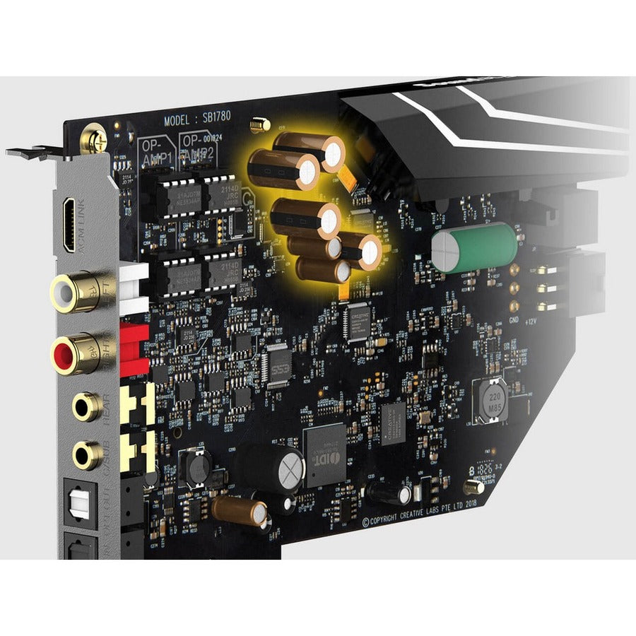 Carte son PCIe Creative Sound Blaster AE-9 avec boîtier de dérivation 70SB178000000
