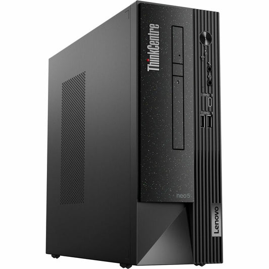 Ordinateur de bureau Lenovo ThinkCentre neo 50s Gen 4 12JF0000CA - Intel Core i5 13e génération i5-13400 - 8 Go - SSD 256 Go - Petit format - Noir 12JF0000CA