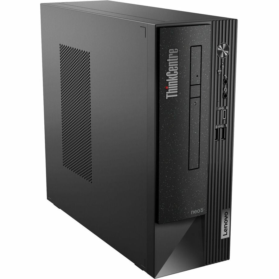 Ordinateur de bureau Lenovo ThinkCentre neo 50s Gen 4 12JF0000CA - Intel Core i5 13e génération i5-13400 - 8 Go - SSD 256 Go - Petit format - Noir 12JF0000CA