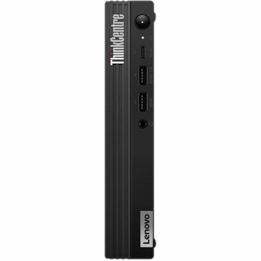 Ordinateur de bureau Lenovo ThinkCentre M80q Gen 3 11U10054CA - Intel Core i5 12e génération i5-12500T - Technologie vPro - 16 Go - SSD 256 Go - Minuscule - Noir 11U10054CA