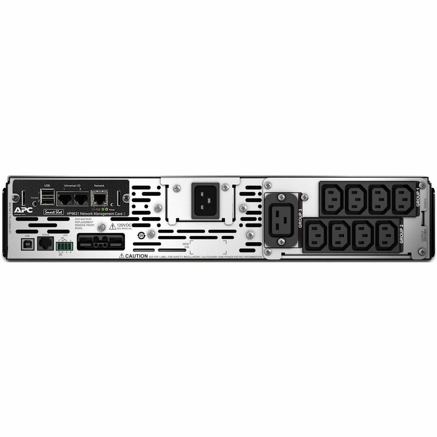 Onduleur APC by Schneider Electric Smart-UPS X 2200 VA Rack/Tour LCD 200-240 V avec carte réseau SMX2200R2HVNC