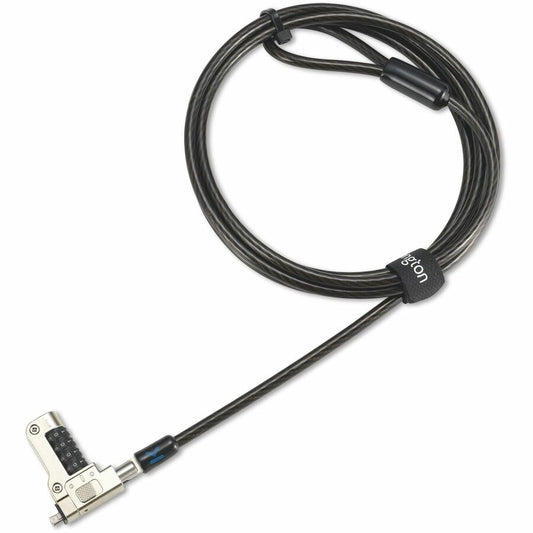 Câble de sécurité pour ordinateur portable Kensington Slim N17 2.0 avec combinaison sérialisée pour emplacements en forme de coin, lot de 25 K65098WW