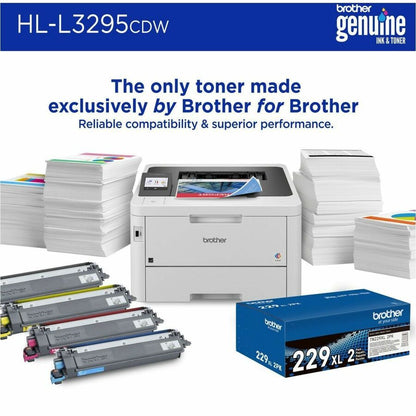 Brother HL-L3295CDW Desktop Wireless Laser Printer - Color HLL3295CDW