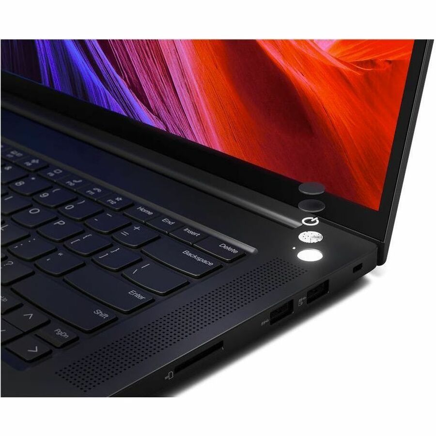 Station de travail mobile à écran tactile Lenovo ThinkPad P1 Gen 6 21FV0019US 16" - WQUXGA - Intel Core i9 13e génération i9-13900H - Technologie vPro - 32 Go - SSD 1 To - Clavier anglais - Black Weave 21FV0019US