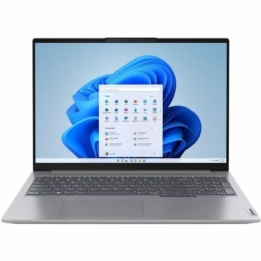 Ordinateur portable Lenovo ThinkBook 16 G6 IRL 21KH0006CA 16" - WUXGA - Intel Core i5 13e génération i5-1335U - 16 Go - SSD 256 Go - Clavier français, anglais - Gris arctique 21KH0006CA