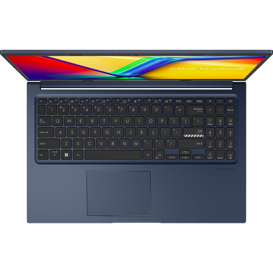 Ordinateur portable Asus VivoBook 15 X1504 X1504ZA-DS52-CA 15,6" - Full HD - Intel Core i5 12e génération i5-1235U - 16 Go - SSD 512 Go - Bleu silencieux X1504ZA-DS52-CA