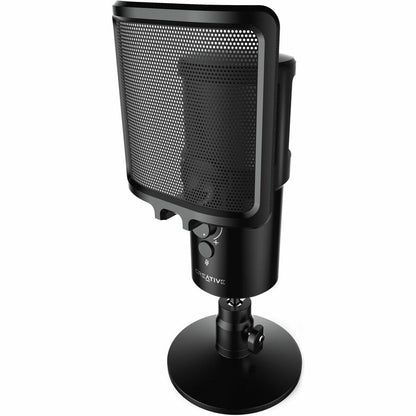 Microphone à condensateur filaire Creative Live! Mic M3 pour la surveillance, la voix, le système de communication, la diffusion en direct, la radiodiffusion, l'enregistrement, les jeux 70SA017000000