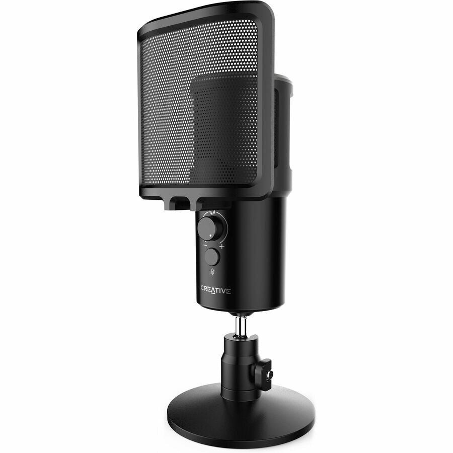 Microphone à condensateur filaire Creative Live! Mic M3 pour la surveillance, la voix, le système de communication, la diffusion en direct, la radiodiffusion, l'enregistrement, les jeux 70SA017000000