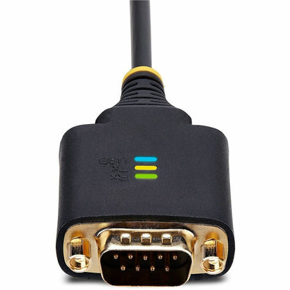 StarTech.com Câble adaptateur USB vers série 2 ports 60 cm, rétention COM, FTDI, DB9 RS232, vis/écrous DB9 interchangeables, Windows/macOS/Linux 2P1FFC-USB-SERIAL