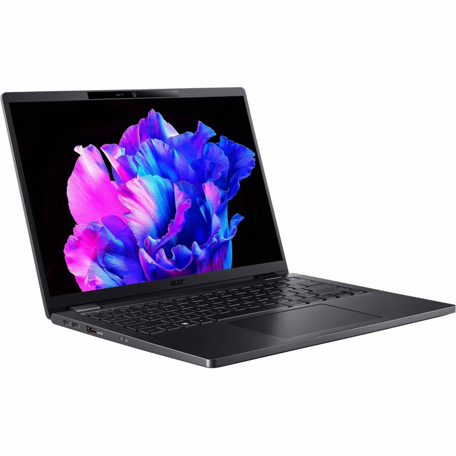 Ordinateur portable Acer TravelMate P6 14 P614-53T TMP614-53T-715K avec écran tactile 14" - WUXGA - Intel Core i7 13e génération i7-1355U - 16 Go - SSD 512 Go - Clavier anglais (États-Unis) - Noir NX.B3BAA.001