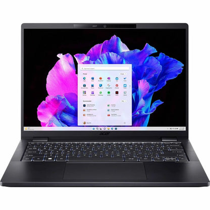 Ordinateur portable Acer TravelMate P6 14 P614-53T TMP614-53T-715K avec écran tactile 14" - WUXGA - Intel Core i7 13e génération i7-1355U - 16 Go - SSD 512 Go - Clavier anglais (États-Unis) - Noir NX.B3BAA.001