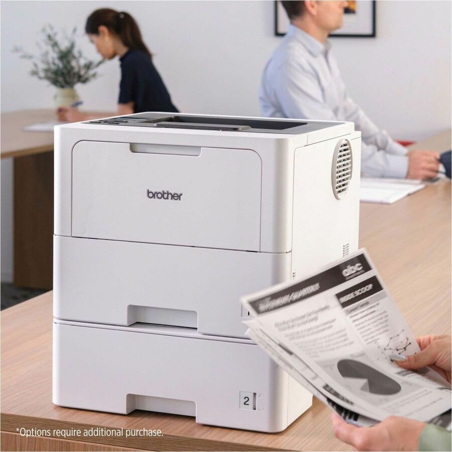 Brother HL-L6210DW Desktop Wireless Laser Printer - Monochrome HLL6210DW