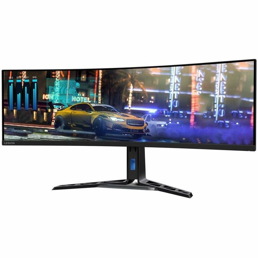 Lenovo Legion R45w-30 45" Class Dual Quad HD (DQHD) Curved Screen Gaming LED Monitor - 32:9 - Black 67B1GAC3US