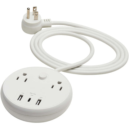 Tripp Lite by Eaton Safe-IT TLP26PD30WCAM 5-Outlets Surge Suppressor/Protector TLP26PD30WCAM