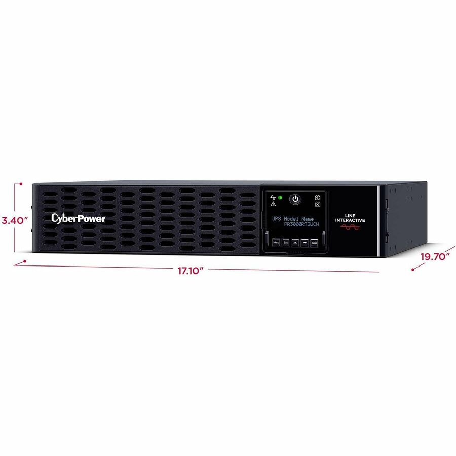 Onduleur convertible tour/rack CyberPower Smart App Sinewave PR3000RT2UCN 3 000 VA PR3000RT2UCN