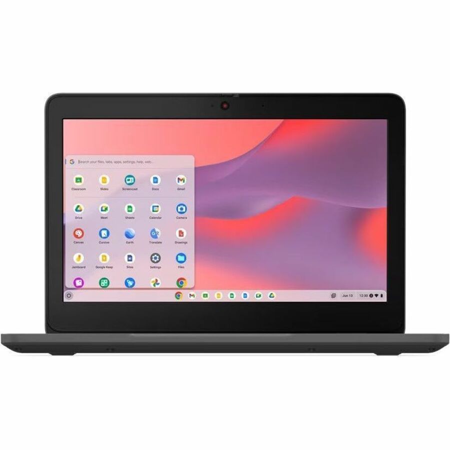 Lenovo 100e Chromebook Gen 4 83G80002US Chromebook détachable 2 en 1 11,6" - HD - Intel N-Series N100 - 4 Go - Mémoire flash 32 Go - Clavier anglais - Gris graphite 83G80002US