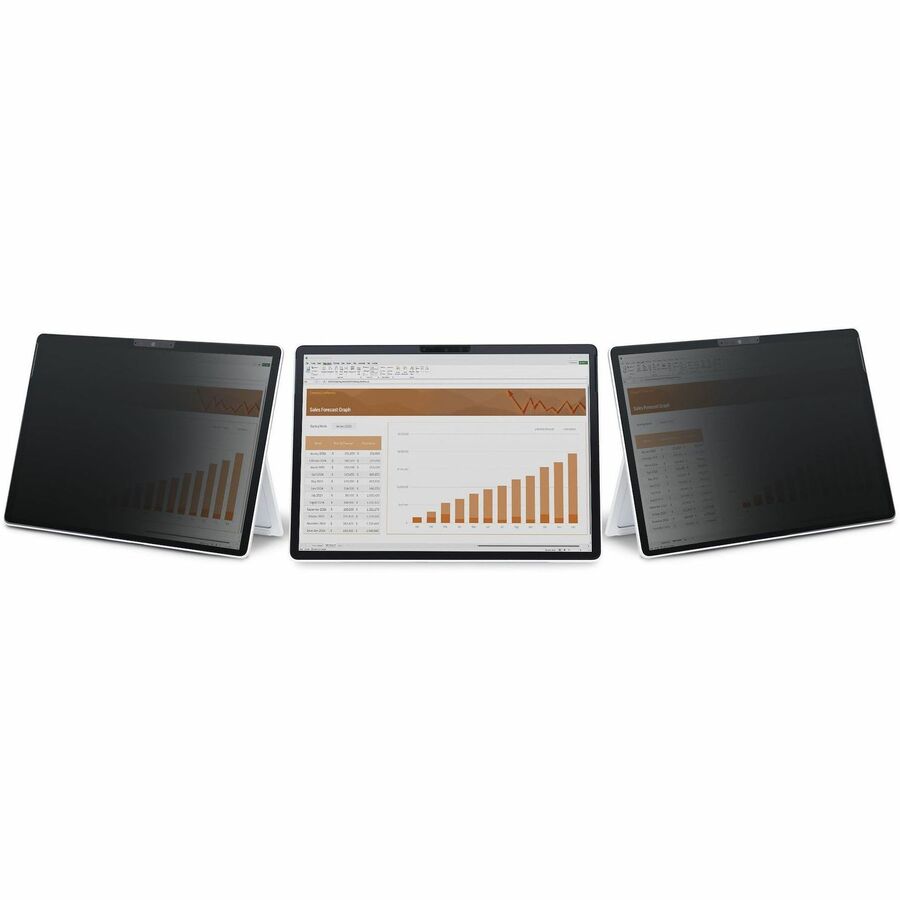 StarTech.com Écran de confidentialité 4 directions pour ordinateur portable Surface Pro 8/9/X 13 pouces, pour portrait/paysage, tactile, vue +/- 30 degrés, mat 13SP-PRIVACY-SCREEN