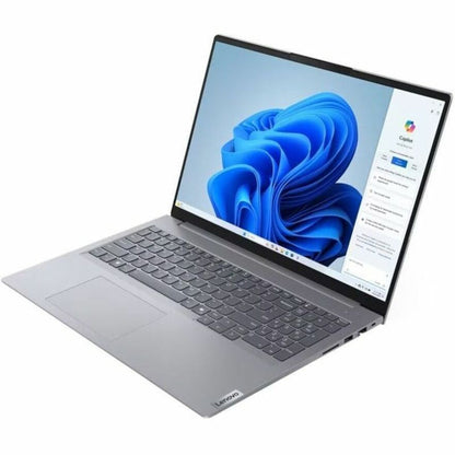 Ordinateur portable Lenovo ThinkBook 16 G7 IML 21MS0066CA 16" avec écran tactile - WUXGA - Intel Core Ultra 7 155U - 16 Go - SSD 512 Go - Clavier anglais, français - Gris arctique 21MS0066CA