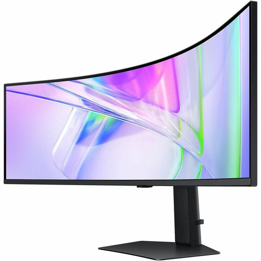Moniteur LED de jeu incurvé Samsung ViewFinity S9 S49C954UAN de 49 pouces Dual Quad HD (DQHD) - 32:9 - Noir LS49C954UANXZA