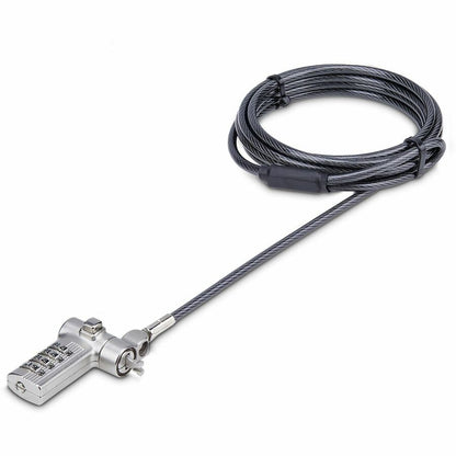 StarTech.com Lot de 25 câbles de sécurité universels pour ordinateur portable de 2 m, sériels, compatibles avec Noble Wedge®/Nano/K-Slot UNIVCS25-LAPTOP-LOCK