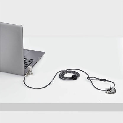 StarTech.com Lot de 25 câbles de sécurité universels pour ordinateur portable de 2 m, sériels, compatibles avec Noble Wedge®/Nano/K-Slot UNIVCS25-LAPTOP-LOCK