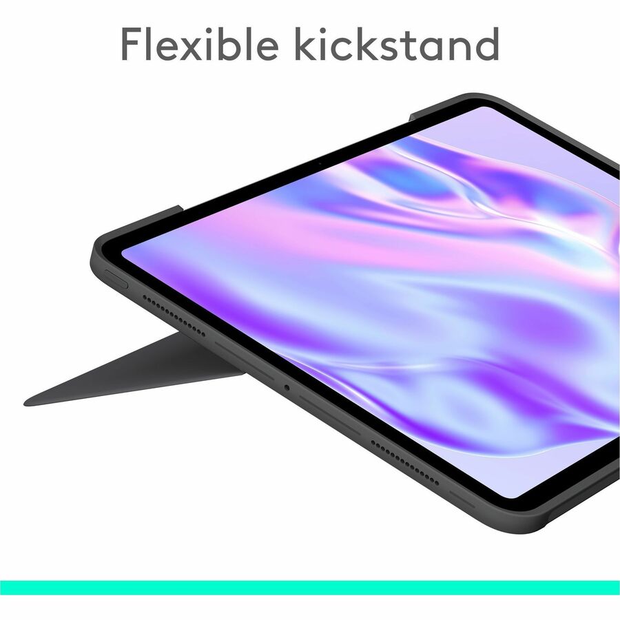 Étui clavier/housse Logitech Combo Touch pour tablette Apple iPad Pro 13" (7e génération) - Graphite 920-012658